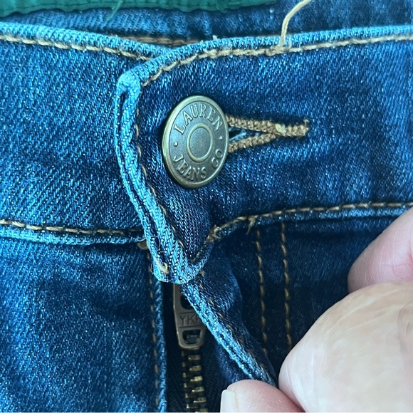 Lauren Ralph Lauren Women’s Size 14…34X31 Blue Denim Flare Leg Jeans - Picture 5 of 9